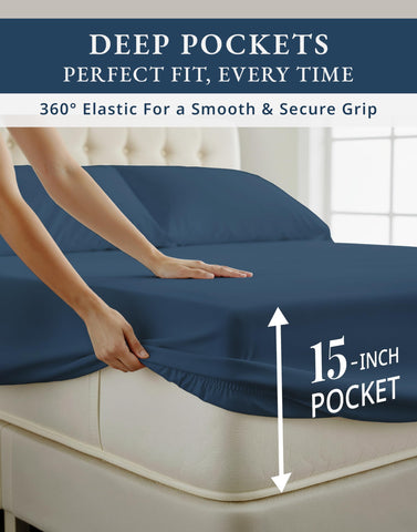 Lane Linen breathable sheets promote cooler nights and restful sleep