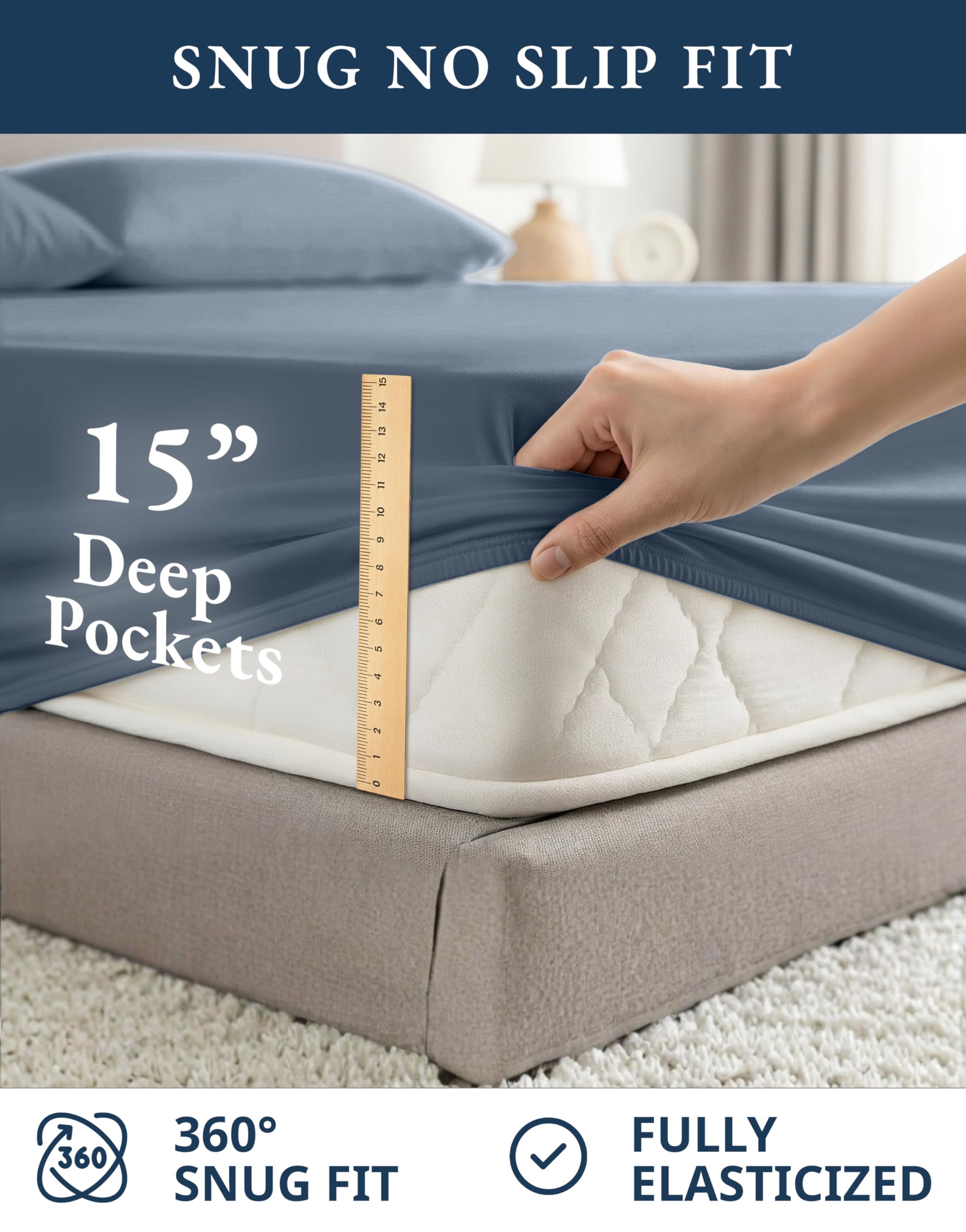 LANE LINEN Breathable organic cotton for natural temperature regulation