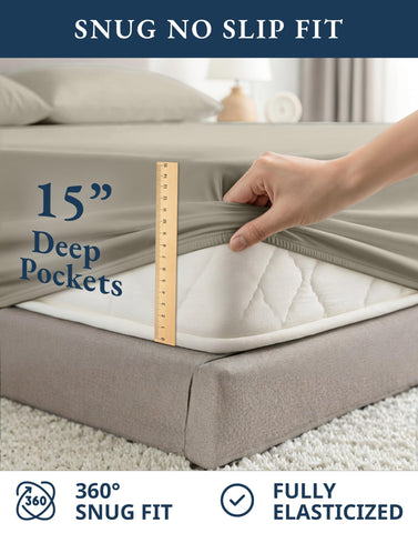 Lane Linen breathable temperature-regulating sheets for year-round comfort.