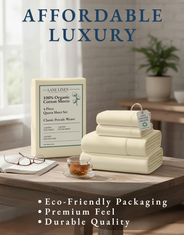 LANE LINEN care guide: machine washable and tumble dry safe for easy upkeep.