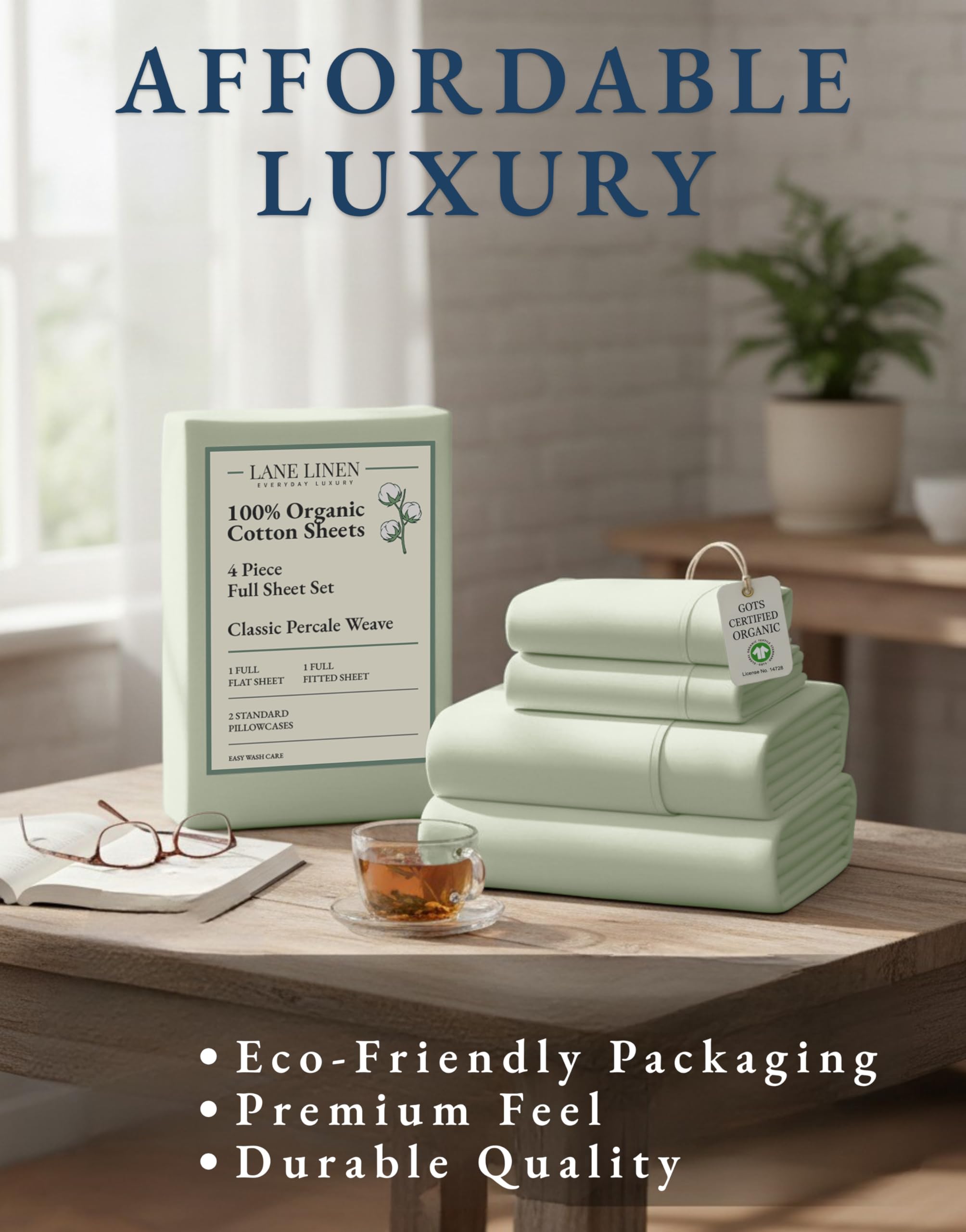Lane Linen sheets resist fading for long-lasting color