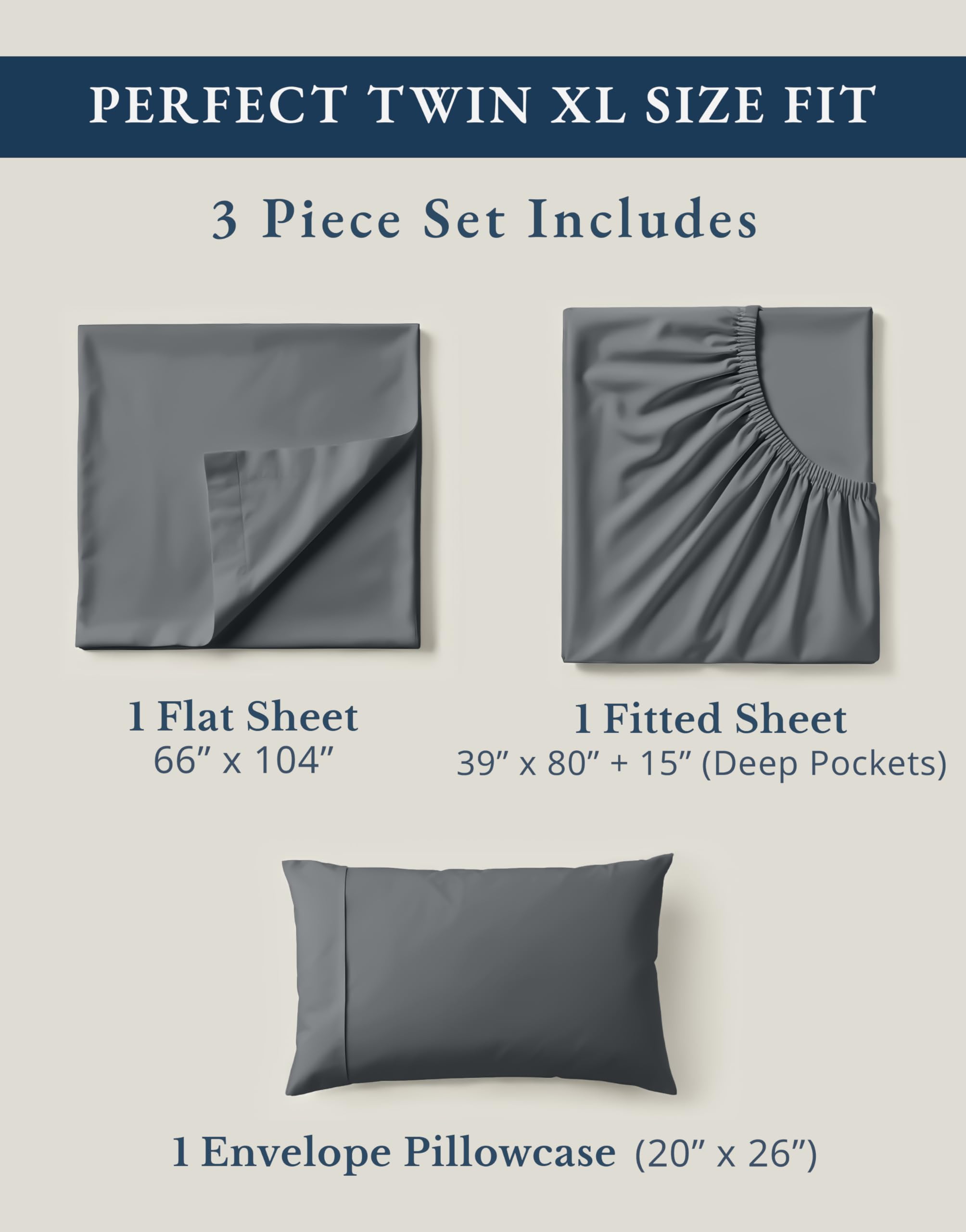 Lane Linen crisp percale weave showcases hotel-quality freshness.