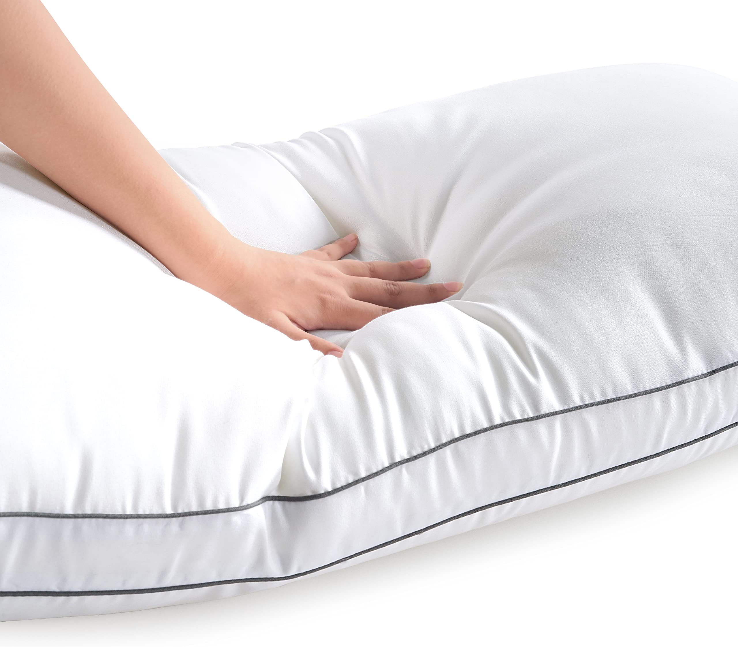 LANE LINEN down-alternative filling provides soft, cozy support