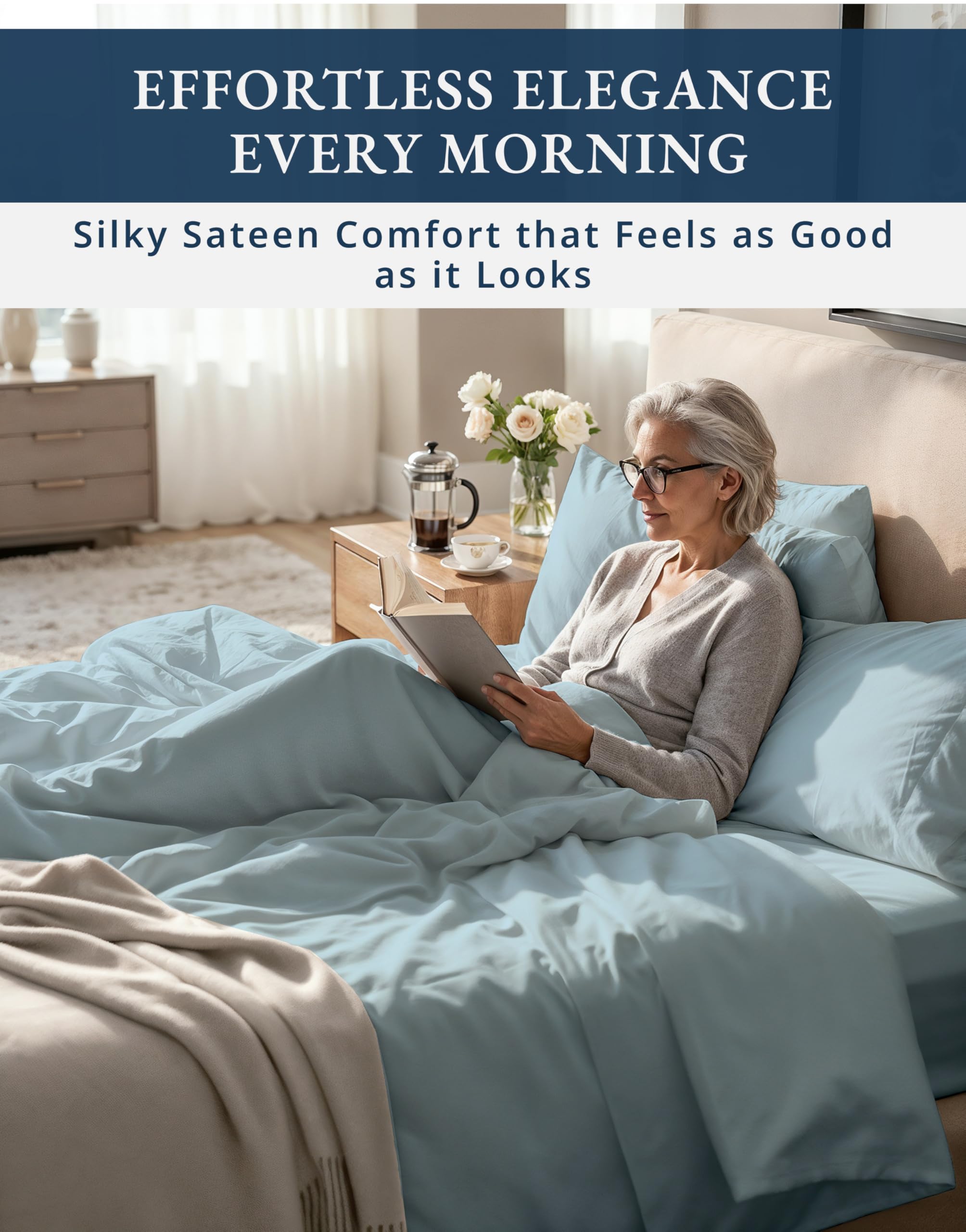 Lane Linen easy-care king sheets: cold wash, low tumble dry