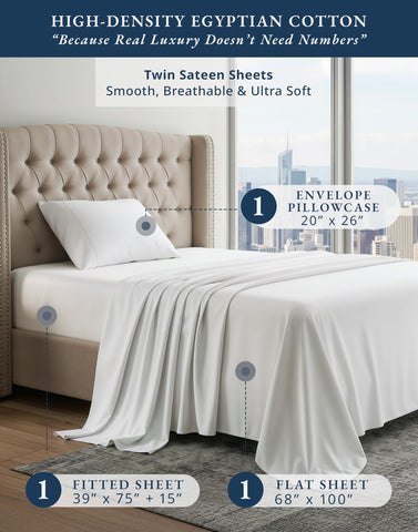 Lane Linen Egyptian cotton close-up shows silky softness and durable weaving.