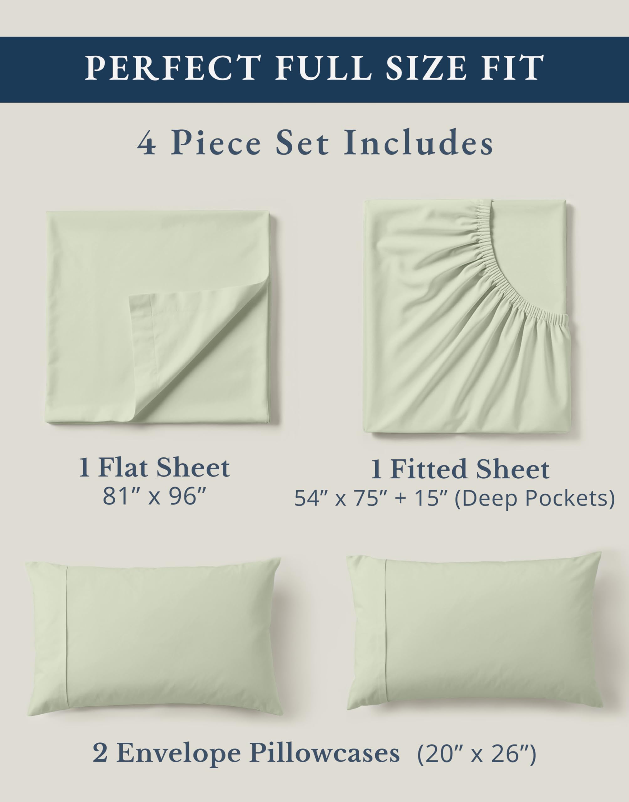 Lane Linen four-piece bedding set for complete bed styling