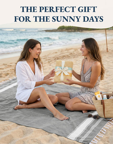 Lane Linen gift-worthy towels ideal for travelers and outdoor occasions.
