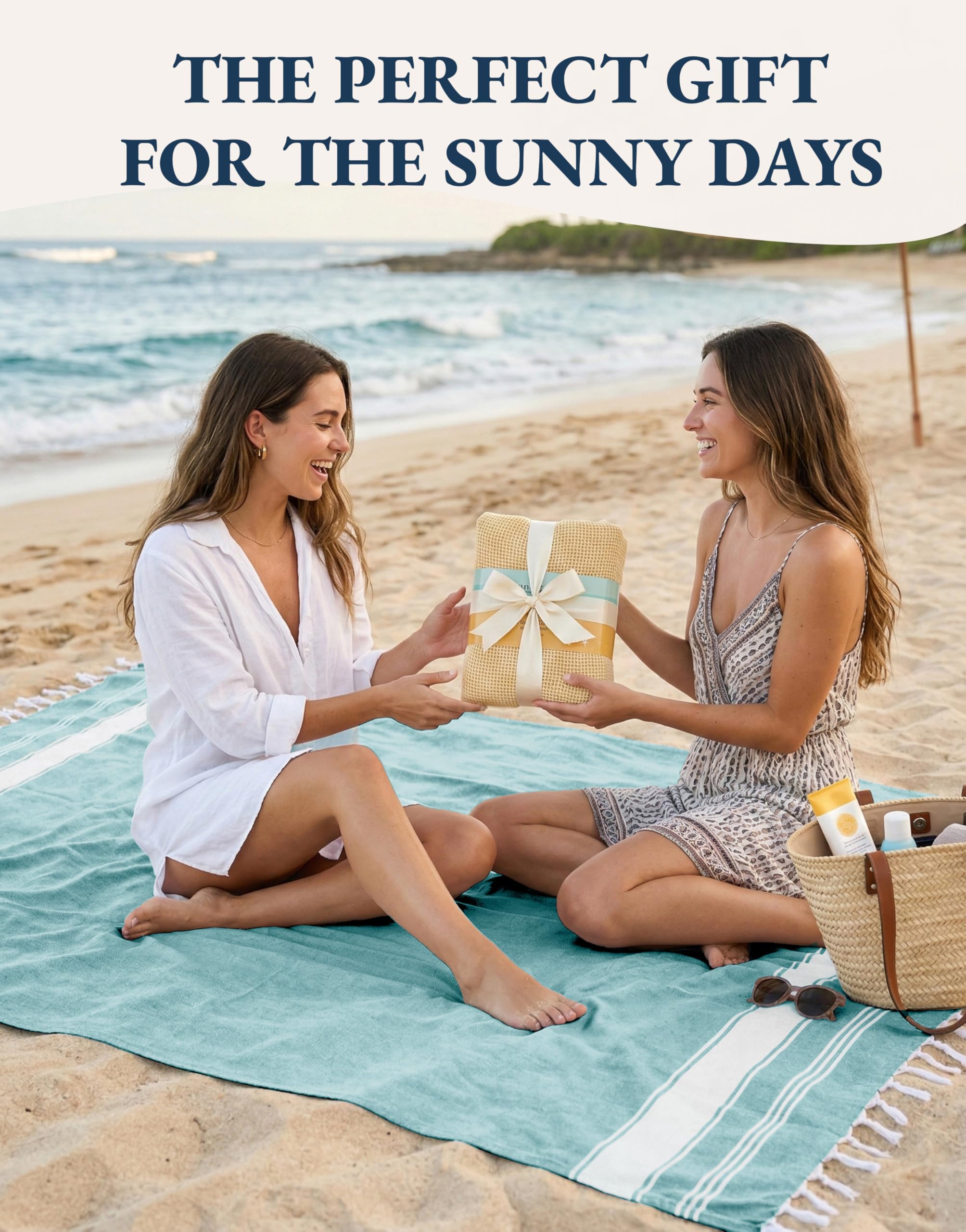 Lane Linen gift-ready towel set suitable for holidays and gatherings.