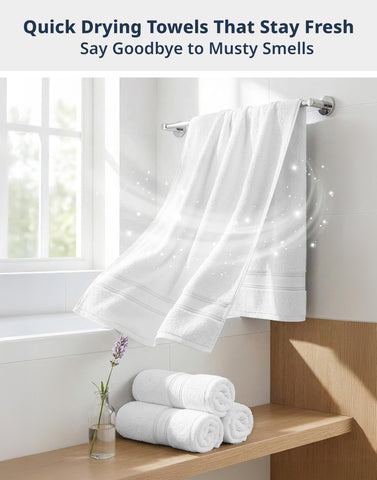Lane Linen hotel-quality towel, plush spa vibe.