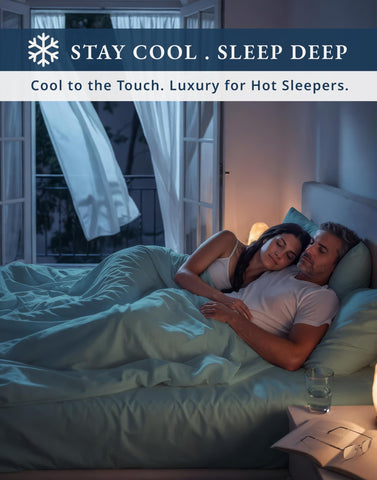 Lane Linen hotel-quality satin-like feel for luxurious sleep