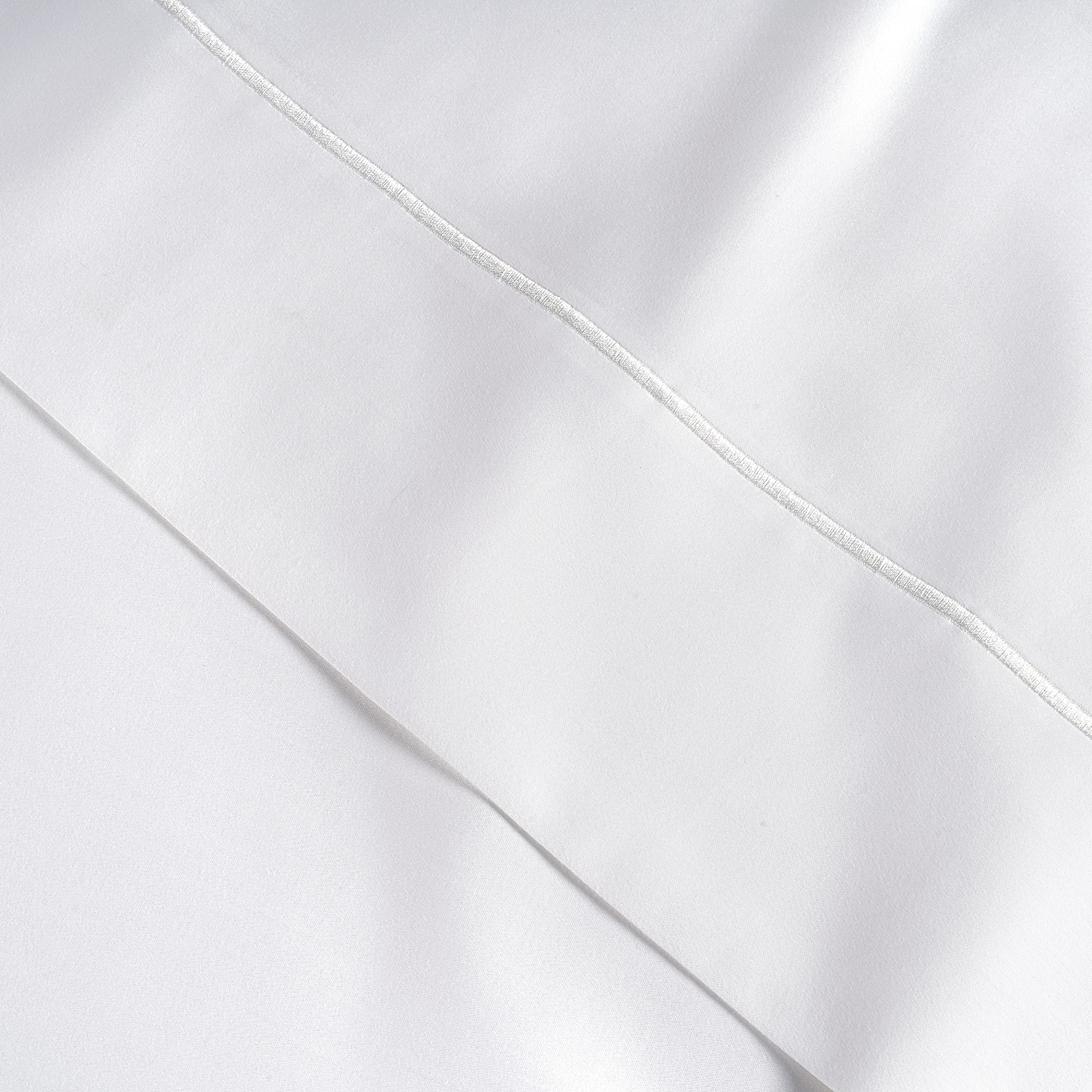 Lane Linen king pillowcase close-up breathable fabric promotes cool sleep