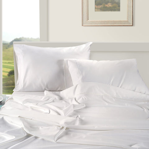 Lane Linen king pillowcase texture detail highlights luxurious finish for home bedrooms