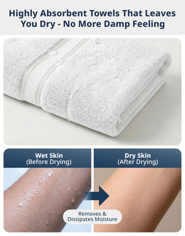 Lane Linen lint-resistant towel, durable for everyday use.