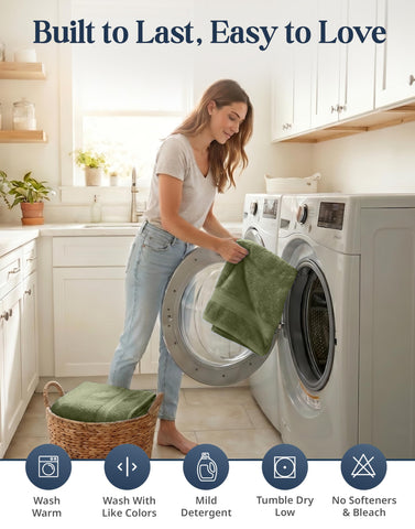 Lane Linen machine wash care – easy maintenance for busy households