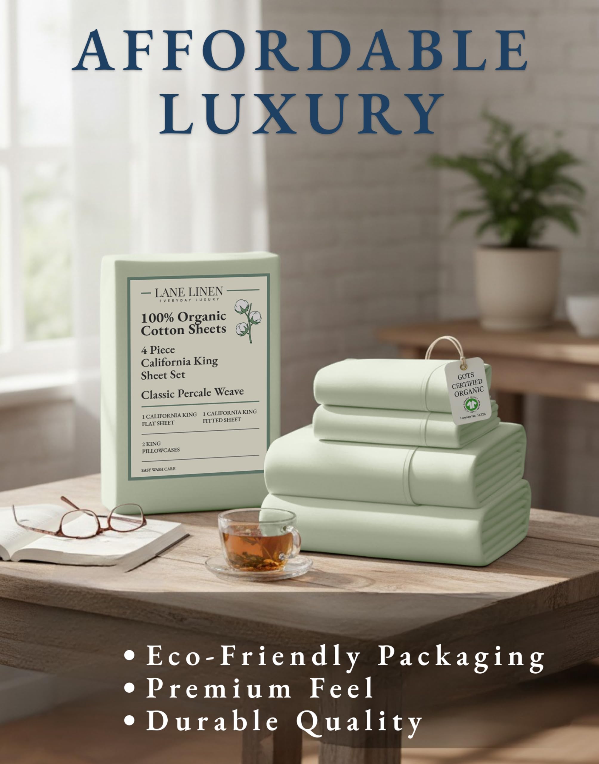 Lane Linen machine washable and durable for easy care and long-lasting use.