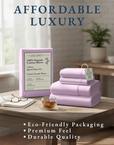 Mercerized cotton detail from Lane Linen adds subtle sheen and strength.