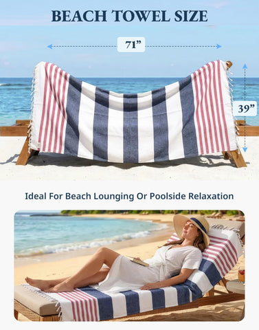 Lane Linen multipurpose towel can be a sarong or picnic blanket.