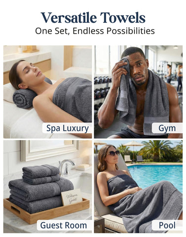 OEKO-TEX certified Lane Linen fabric ensures safer everyday towels