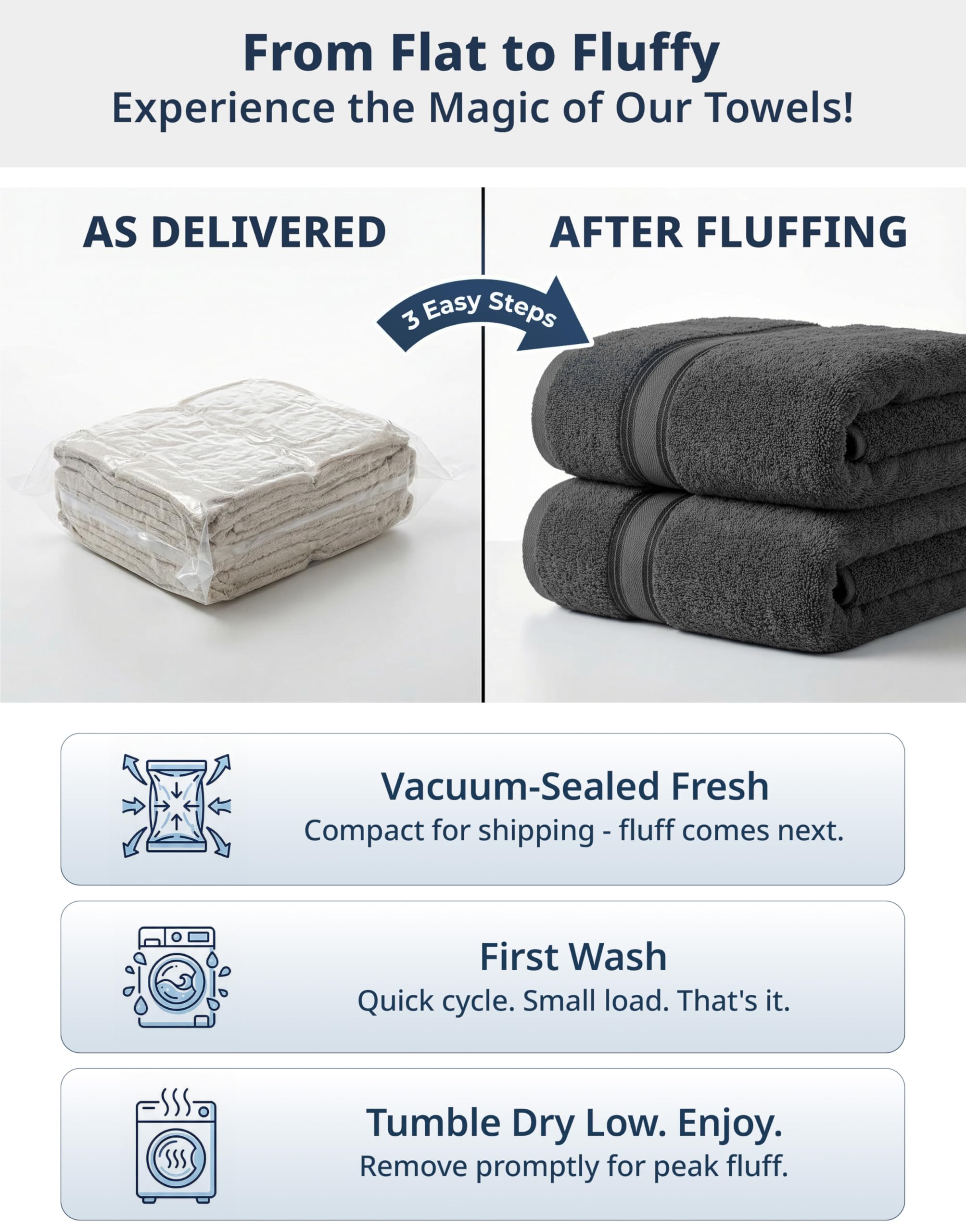 Lane Linen oeko tex certified grey towel signaling safety