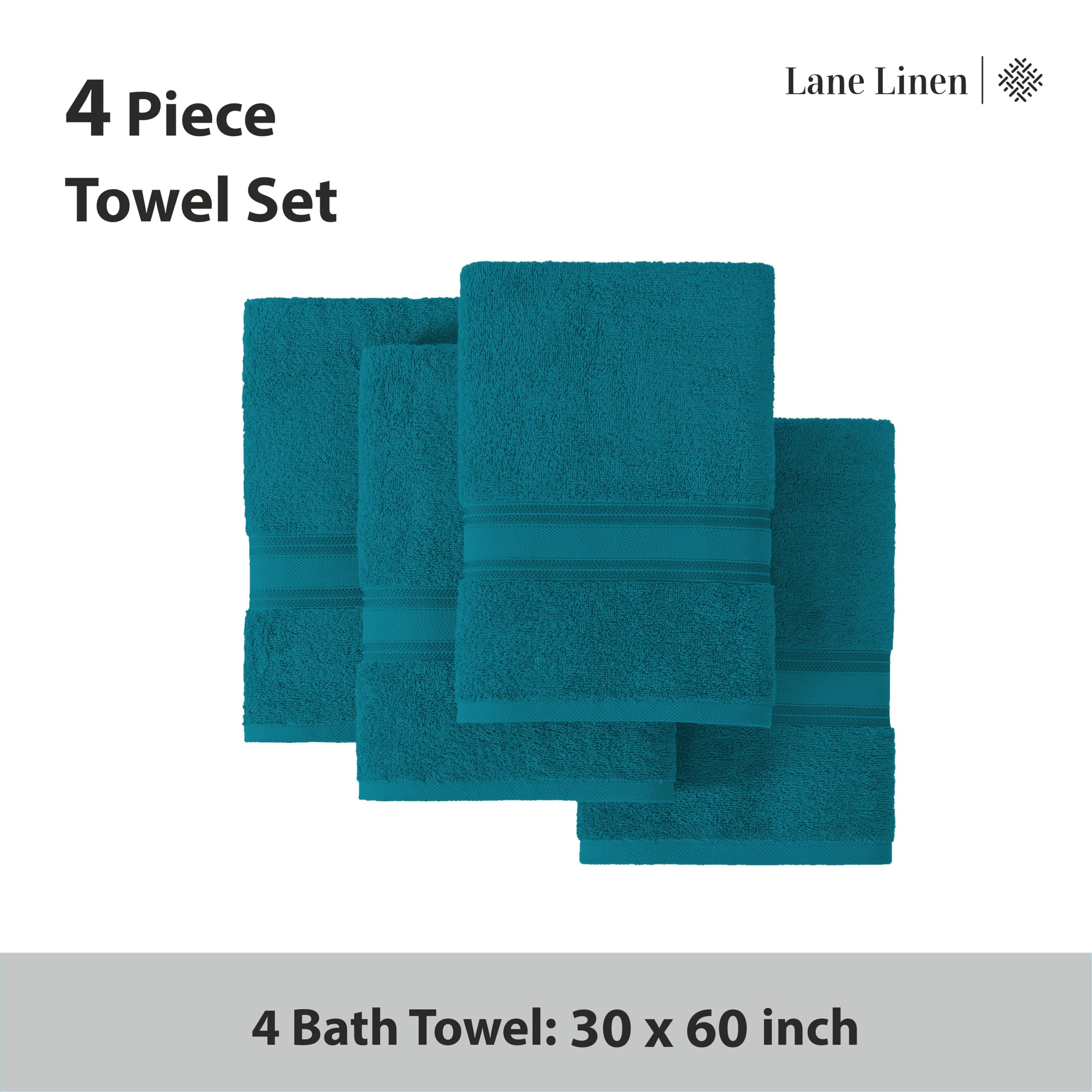 LANE LINEN OEKO-TEX certified towels for safe, durable use.