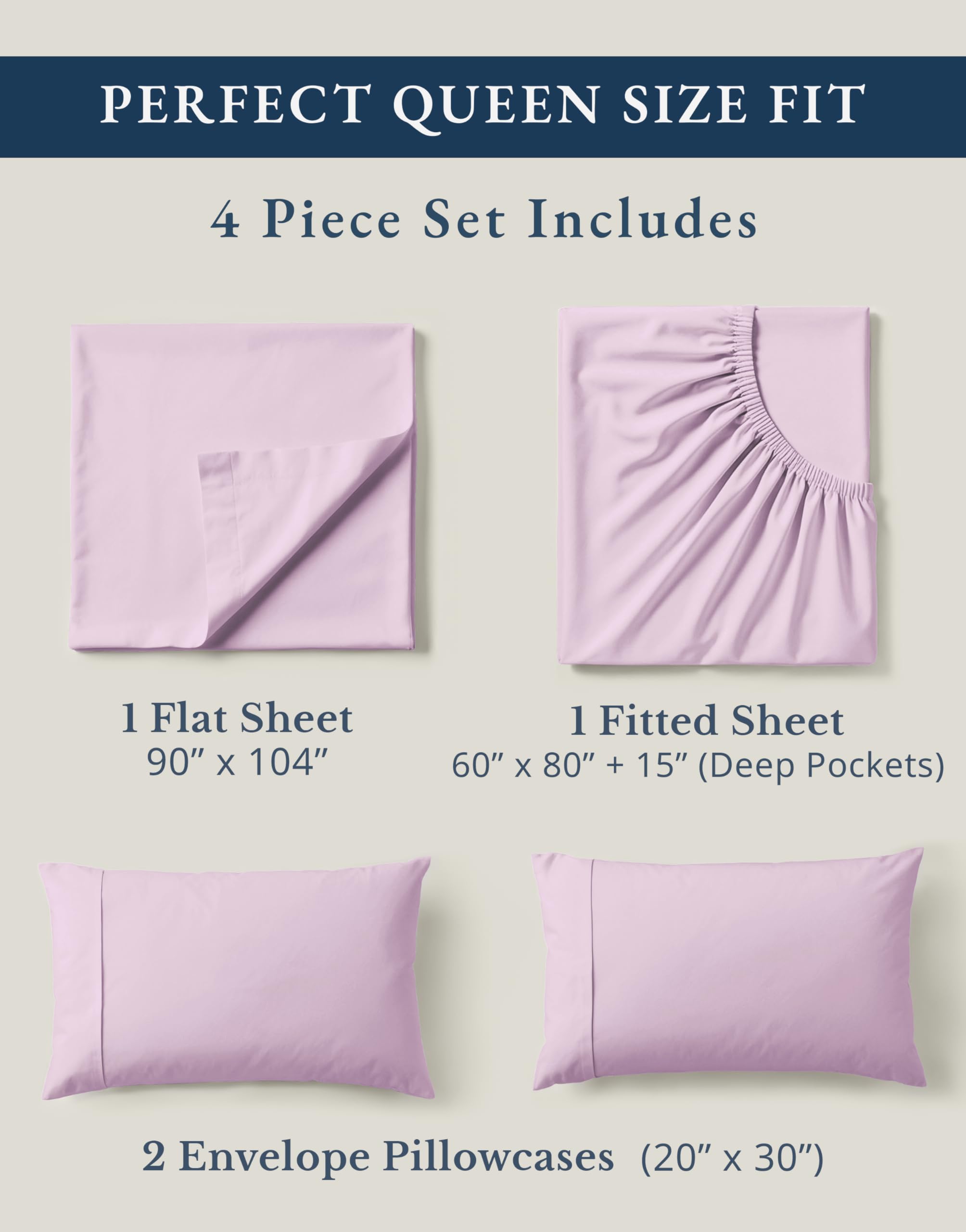 Lane Linen Pillowcases 20x30 pair, organic cotton for restful nights.