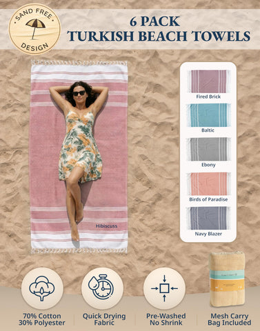 Lane Linen oversized beach towel laid flat showing diamond multi pattern for beach lounging