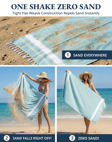 Lane Linen quick-dry fabric dries quickly after swimming or showers.