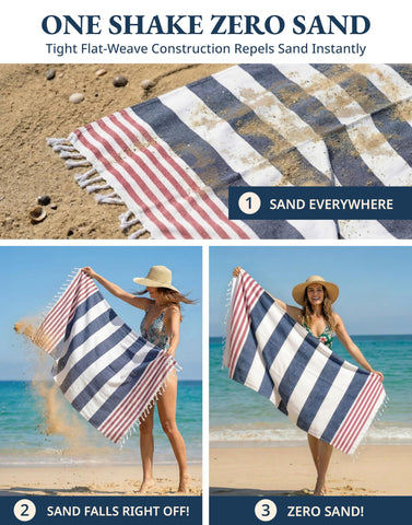 Lane Linen quick-dry towel delivers rapid absorption for poolside comfort