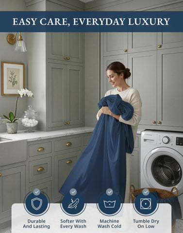 Lane Linen reusable cotton bag packaging highlights sustainable quality