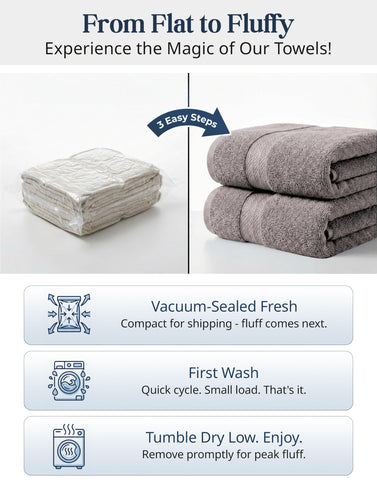LANE LINEN Platinum washcloth close-up emphasizes gentle texture.
