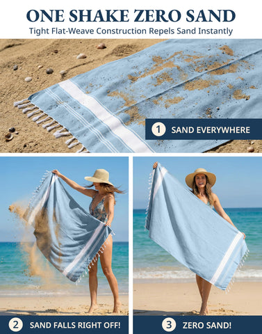 Lane Linen pre-washed soft hand feel offers gentle surface on skin.