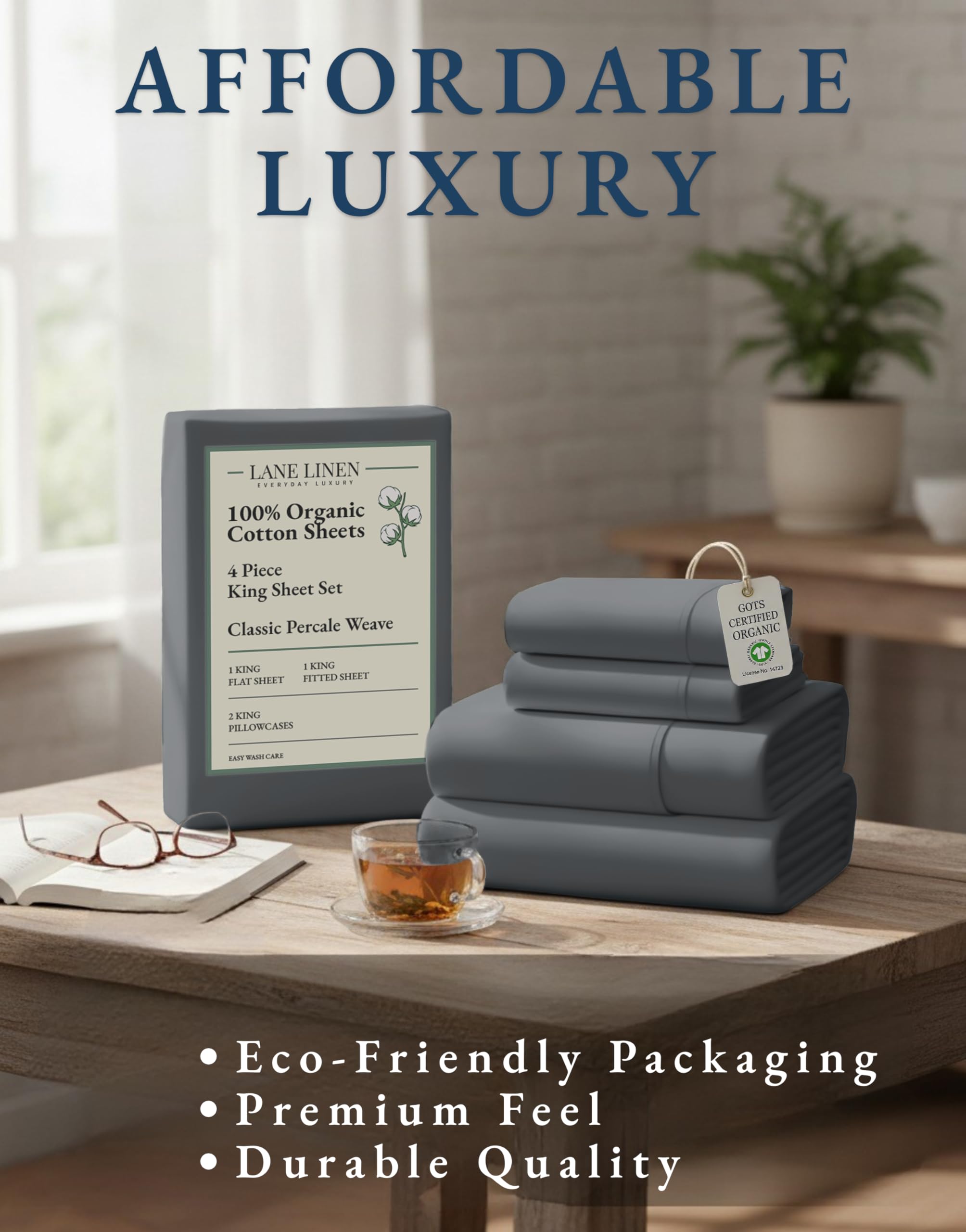 LANE LINEN quality checks ensure color, strength, and longevity.