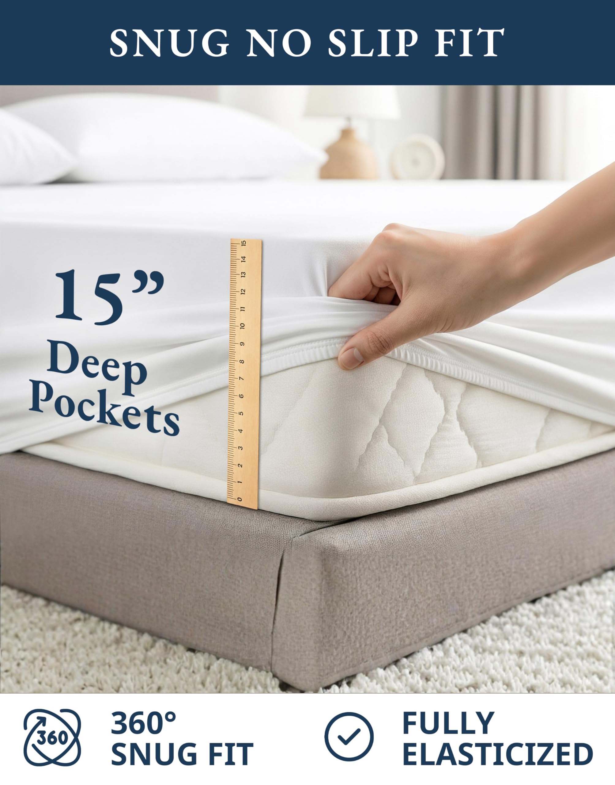 Lane Linen queen pillowcases 20 by 30 inches with smooth finish