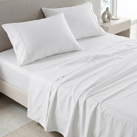 Lane Linen Queen Sheet Set packaging offers a gift-ready presentation for housewarmings