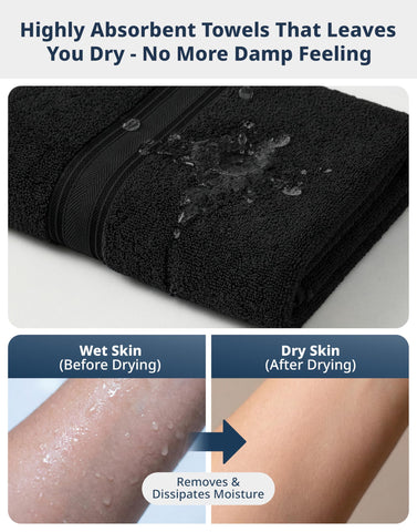 Lane Linen quick-dry performance fast drying towels for busy mornings