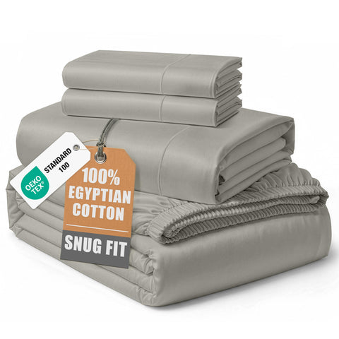 Lane Linen silky sateen king sheets for a luxurious sleep surface