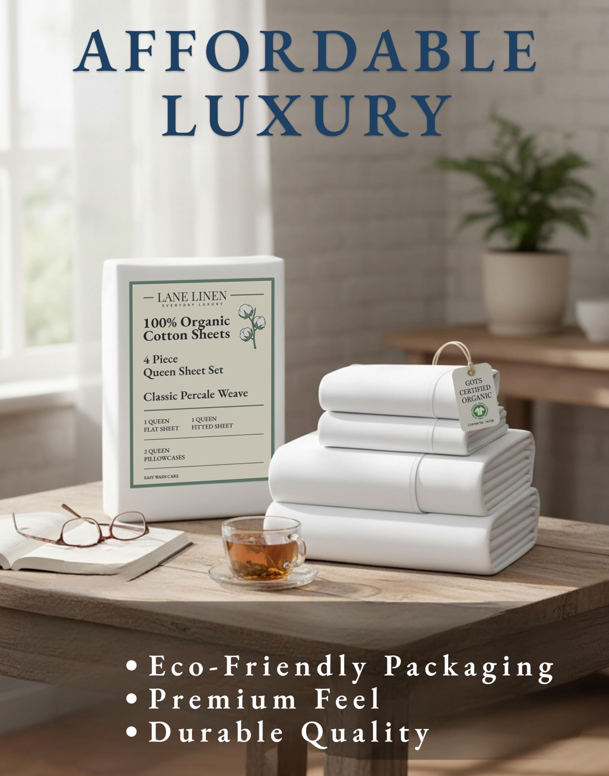 Lane Linen soft, comfortable bedding texture for restful sleep