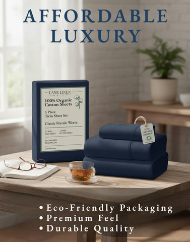 LANE LINEN soft texture close-up for luxurious sleeping experience.