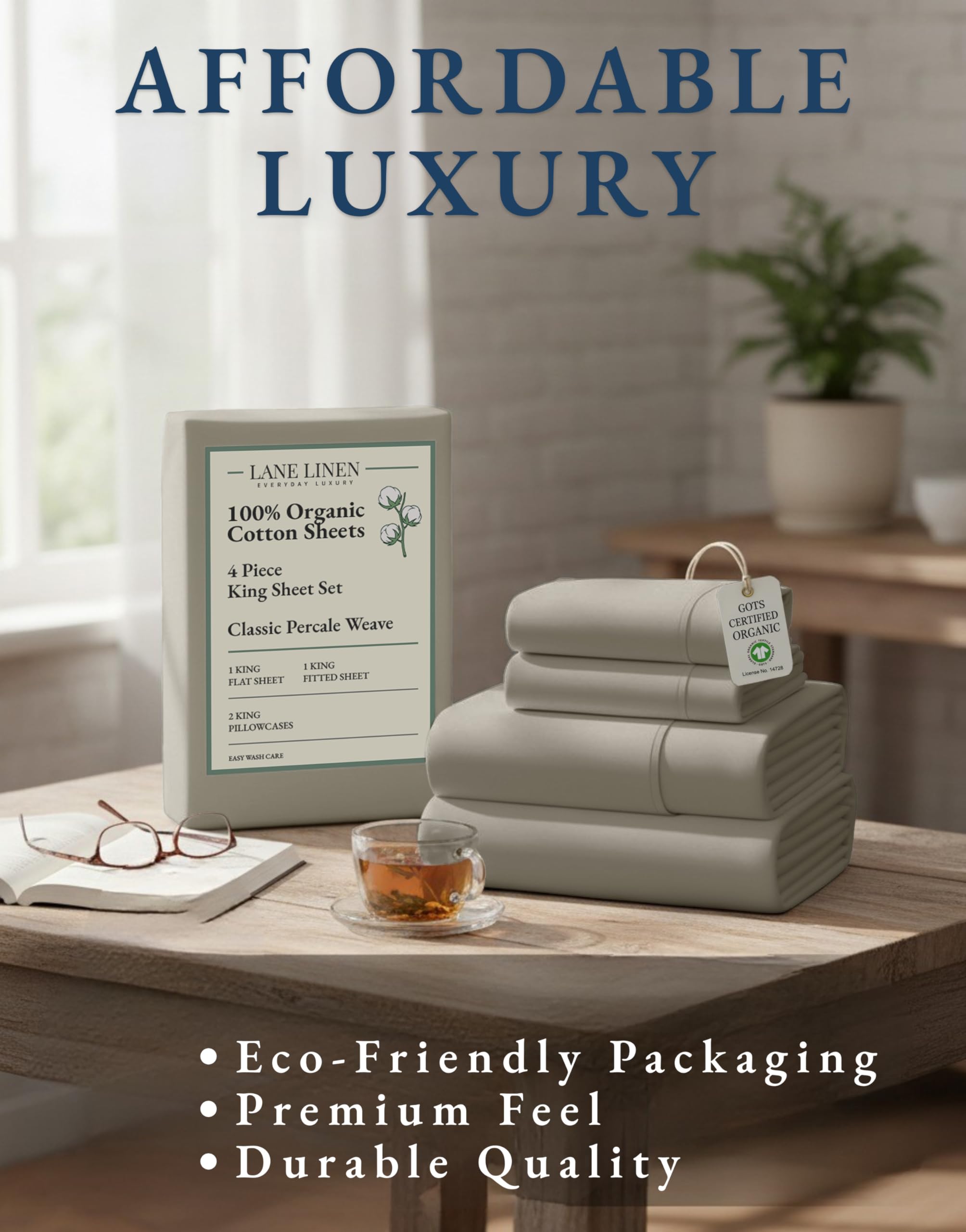 Lane Linen soft-touch bedding close-up reflecting hotel-grade comfort
