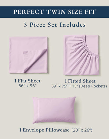 Lane Linen pillowcase Orchid Petal close-up highlights envelope closure and fade resistance