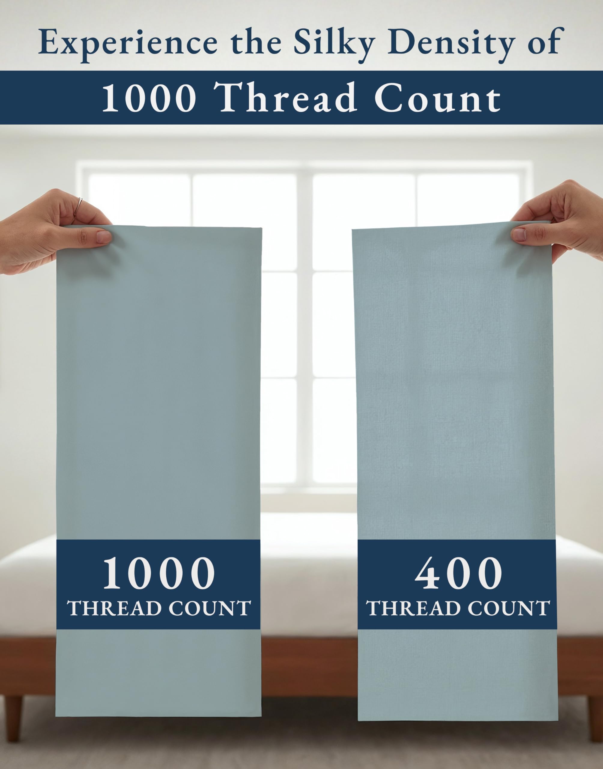 Lane Linen two-ply yarn sheets offer denser, smoother feel