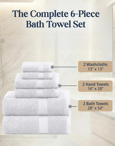 Lane Linen washcloths rolled for easy cleansing and soft feel