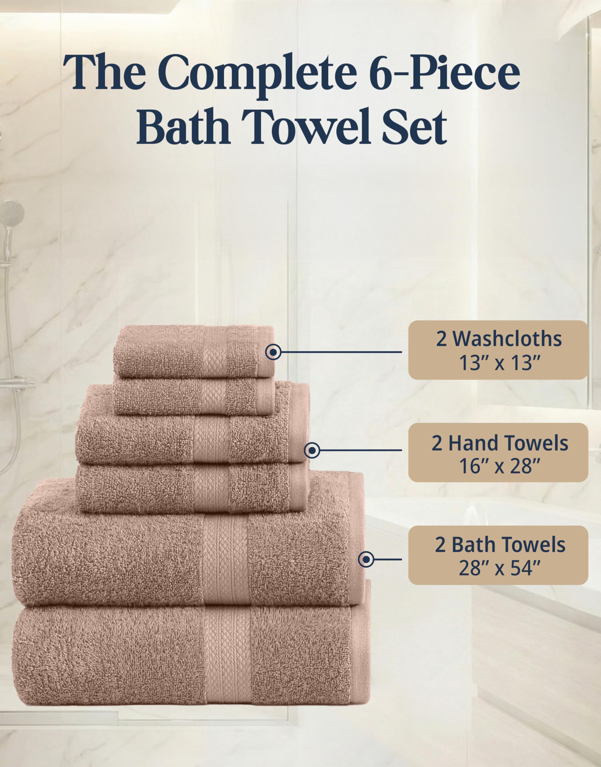 Lane Linen washcloths 13x13 for gentle cleansing routines.