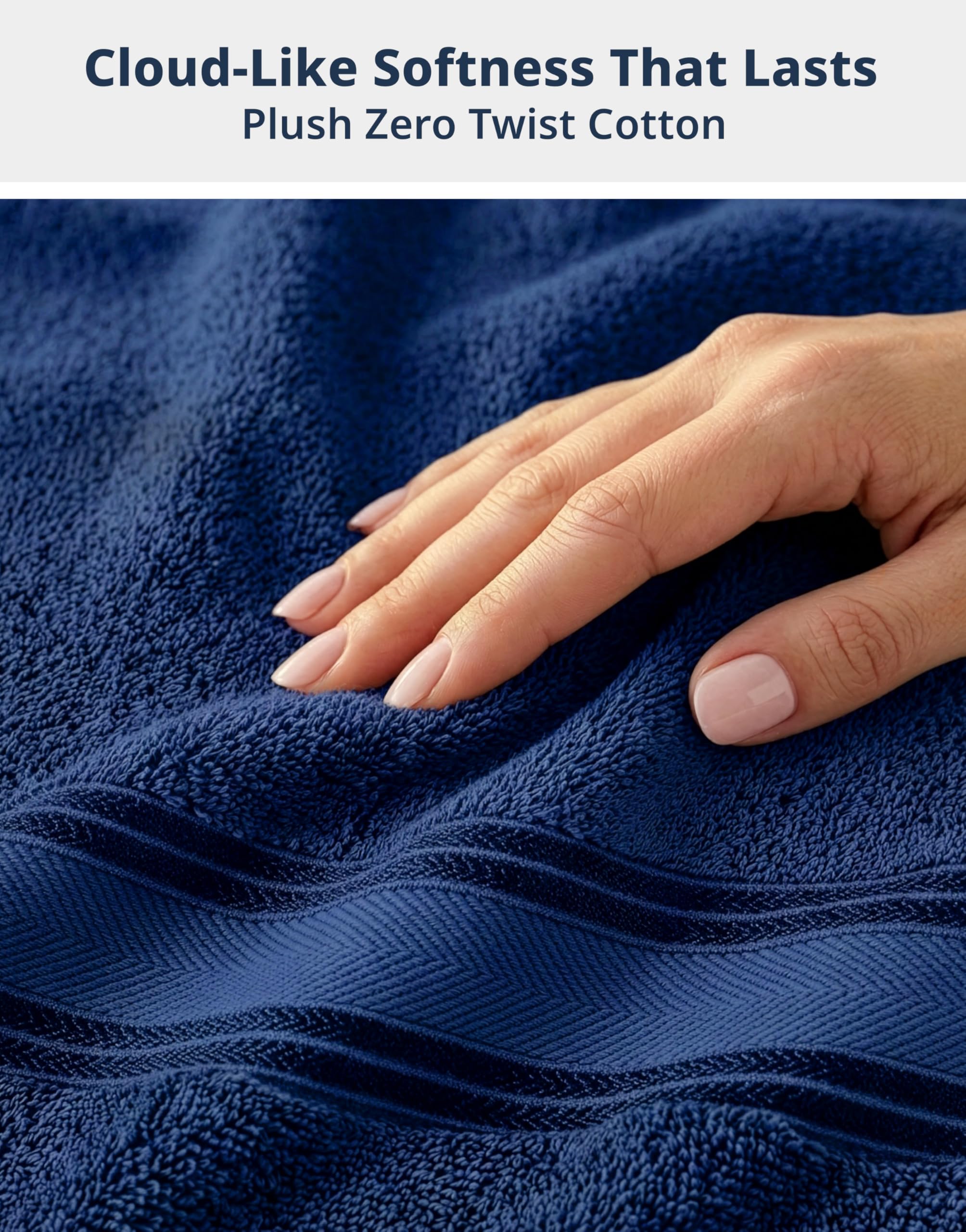 Lane Linen zero-twist washcloth 13x13, gentle and highly absorbent