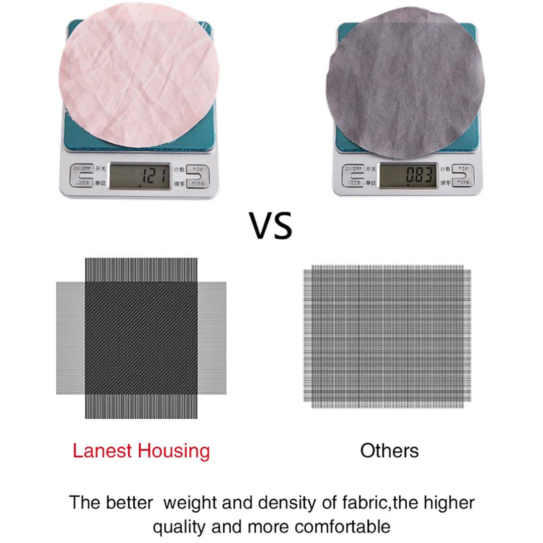 Lanest Housing taupe color option showcased for versatile bedroom styling.