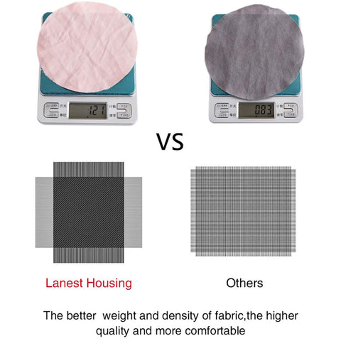 Lanest Housing taupe color option showcased for versatile bedroom styling.