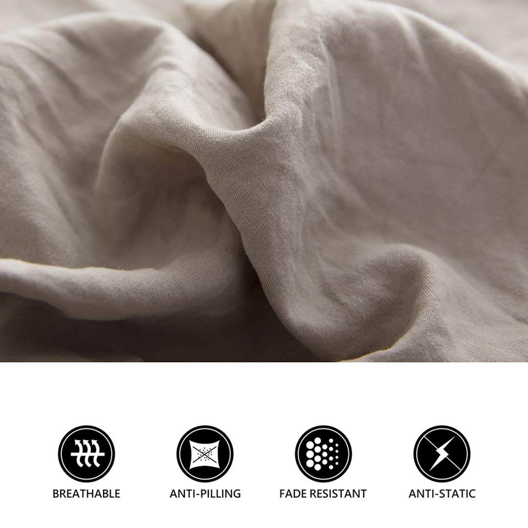 Lanest Housing queen pillowcases pair for a coordinated, comfortable sleep setup.