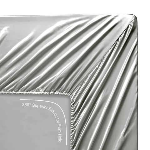 Lanest Housing Silk Satin Sheets are machine washable for easy care.