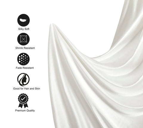 Soft-touch satin surface stays cool to the touch for comfortable nights.