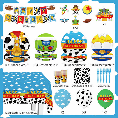 LANFUBEISI cake toppers decorate desserts with cute focal designs.